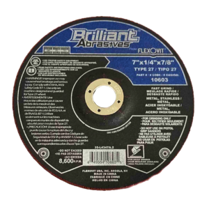 DISCO DE DESBASTE DE 7"X1/4"X7/8"