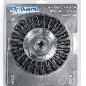 CEPILLO CIRCULAR TRENZADO