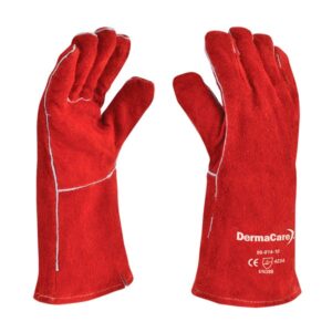 GUANTE P/SOLDADOR ROJO C/KEVLAR