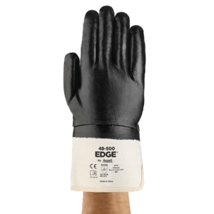 GUANTE NITRILO NEGRO 48-500