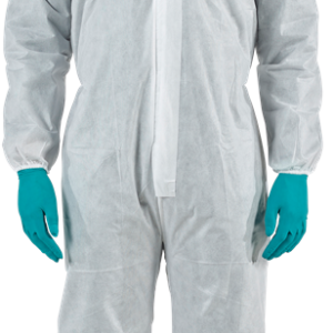 1500PLUS SERGED HOODED COVERALL SIZE M