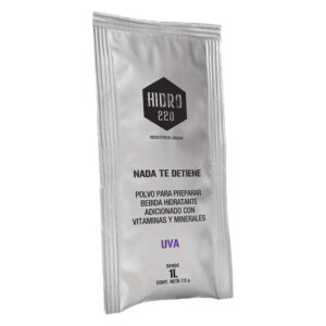 Bebida hidro 220 1LT uva